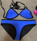 Triangl Blue Swimwear Set Photo 0
