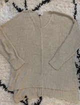 Universal Thread Tan Light Sweater Photo 0