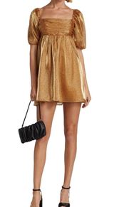 WAYF Polka Dot Babydoll Dress Photo 0