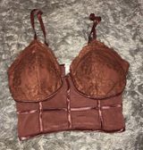 Bozzolo Mauve Bustier Top Photo 0