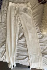 Hollister White Sweatpants Photo 0