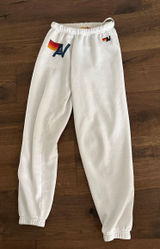 White Sweatpants Photo 0