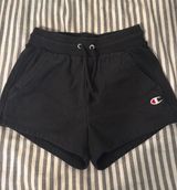 Champion Black  Sweat Shorts Drawstring  Photo 0