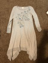 Sundance Long-Sleeve Asymetric Embroidery Dress Photo 0