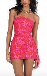 Mini pink dress Photo 0