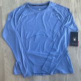 Active Blue Long Sleeve Shirt Large NWT Photo 0