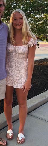 Hello Molly White Romper Photo 0