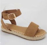 Bamboo Tan Platform Espadrille Sandals 9 Photo 0