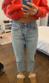 Riley High Rise Straight Crop Photo 0