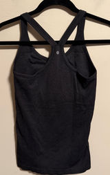 Lululemon Ebb To Street Tank Black- Size 6 Photo 0