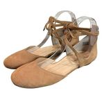 Paul Green US 6 UK 3.5 Sandals Tan Suede Leather Strappy Round Toe Spring Summer Photo 0