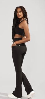 popflex Crossover Flare Leggings Photo 0