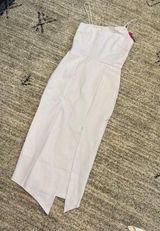 Beginning Boutique White Midi Dress Photo 0