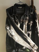 Umgee Distressed Jean Denim Jacket Photo 0