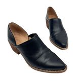 Madewell The Brady Lowcut Bootie in True Black size 7 Photo 0