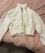 Garage Cropped Sherpa Jacket Photo 0
