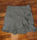 Forever 21 Gingham Plaid Mini Skirt Photo 0