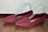 Seychelles Anthropologie Red Maroon Pointed Toe Slip On Flats  Women's Size 7 Photo 0