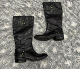 Ralph Lauren Mesa Black Leather Riding Boots 7.5 Photo 0