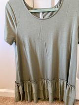 Zenana Premium Green Shirt  Photo 0