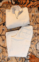TNA Aritzia Mega Cozy Fleece Sweatpants Set Photo 0