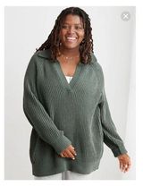 NWT Aerie Sugar Rush Chenille Sweater size large Photo 0