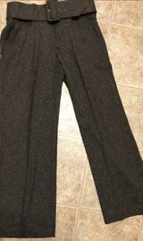 Sharagano Vintage Dress Trousers Matching Belt  Photo 0