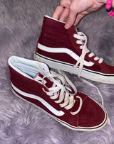 Vans Maroon High Tops Photo 0