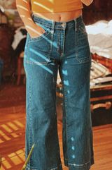 Harper High Rise Wide Leg Jeans Photo 0
