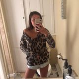 Young Fabulous and Broke Cheetah Sweater Photo 0