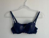 Victoria’s Secret Dream Angels Navy Bra Photo 0