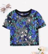 SheIn Mesh Top Photo 0