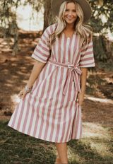 Roolee Joonie Stripe Dress Photo 0