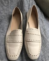 Enzo Angiolini White Loafers Photo 0
