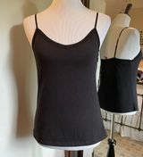 Esprit Large Black Lace Trimmed Camisole Photo 0