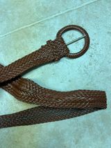 Brown Leather Belt Photo 0