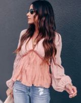 VICI Deep V Blouse Photo 0