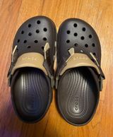 Crocs Brown And Tan Photo 0