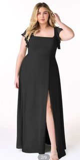 Black Bridesmaids Dress Photo 0