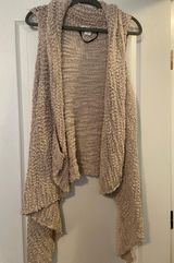 Anna & Ava Beige Sweater Vest Photo 0
