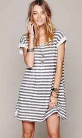 Free people Terry Cloth Striped Dress Photo 0
