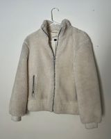 Universal Thread Tan Ivory Sherpa Jacket Fuzzy Photo 0