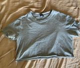 Volcom Grey Crop Tee Photo 0
