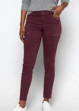 Pistola revolve Women's Hannah Maroon Cargo Skinny Pants size 29 Photo 0