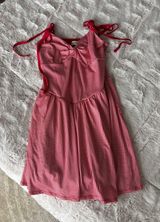 Red gingham dress Photo 0