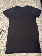 Black Lululemon Swiftly Tech Short Sleeve Photo 0