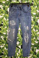 Machine Nouvelle Mode Boyfriend Jeans 💙 Photo 0