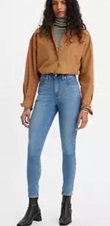Levi’s 721 High Rise Skinny Jeans womens size 30 Photo 0