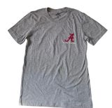 NWOT Bama Football SEC University of Alabama Gray Short Sleeve Tee T Photo 0