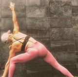 Amazon Pink  Contour Leggings Photo 0